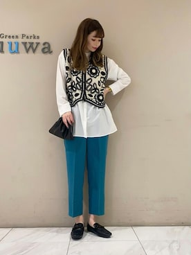 sumiさん（レディース・161cm）の春コーディネート