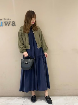 「armonia（アルモニーア）のアイテム」を使った、sumiさん（レディース・161cm）の春コーディネート