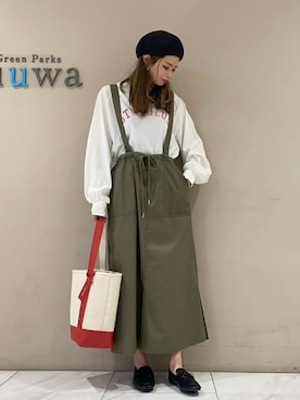 sumiさん（レディース・161cm）の春コーディネート