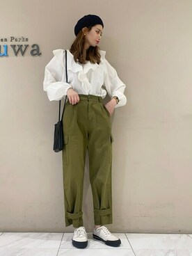 sumiさん（レディース・161cm）の春コーディネート