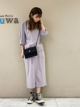 sumiさん（レディース・161cm）の春コーディネート