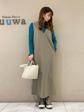 sumiさん（レディース・161cm）の春コーディネート