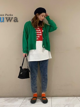 sumiさん（レディース・161cm）の春コーディネート