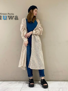 sumiさん（レディース・161cm）の春コーディネート