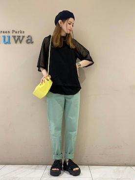 sumiさん（レディース・161cm）の春コーディネート