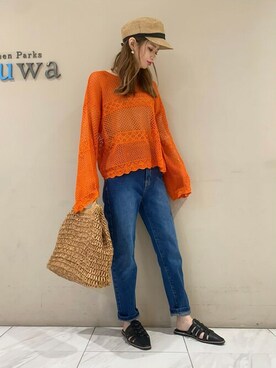 sumiさん（レディース・161cm）の春コーディネート