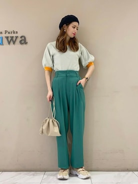 sumiさん（レディース・161cm）の春コーディネート