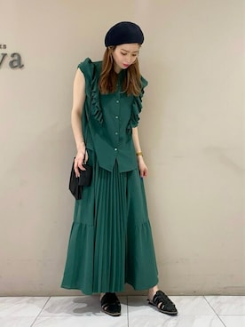 sumiさん（レディース・161cm）の春コーディネート