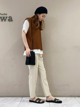 sumiさん（レディース・161cm）の春コーディネート