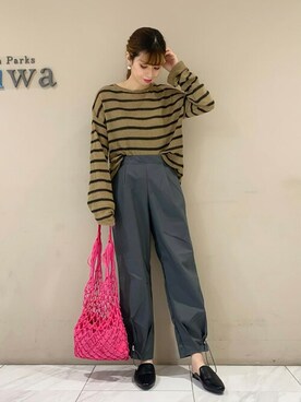 sumiさん（レディース・161cm）の春コーディネート