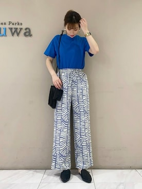 「Green　Parks（グリーンパークス）のアイテム」を使った、sumiさん（レディース・161cm）の春コーディネート