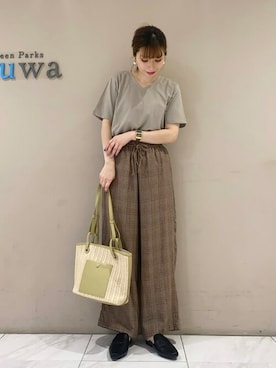 sumiさん（レディース・161cm）の春コーディネート