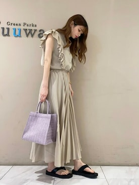 sumiさん（レディース・161cm）の春コーディネート