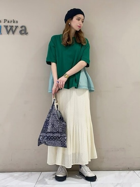 sumiさん（レディース・161cm）の春コーディネート