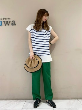 sumiさん（レディース・161cm）の春コーディネート