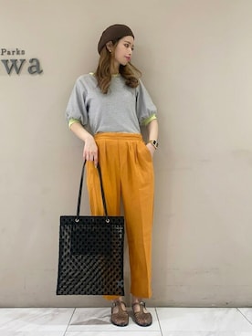 sumiさん（レディース・161cm）の春コーディネート