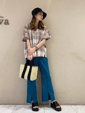 sumiさん（レディース・161cm）の春コーディネート