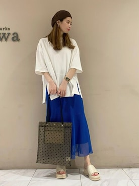 sumiさん（レディース・161cm）の夏コーディネート