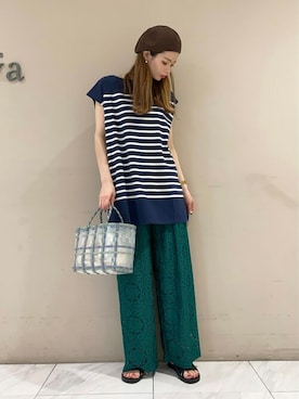 sumiさん（レディース・161cm）の夏コーディネート