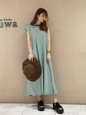 sumiさん（レディース・161cm）の夏コーディネート