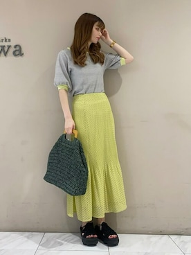 sumiさん（レディース・161cm）の夏コーディネート