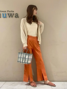 sumiさん（レディース・161cm）の夏コーディネート