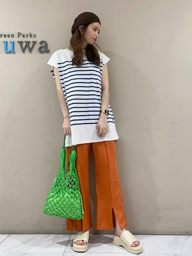 sumiさん（レディース・161cm）の夏コーディネート