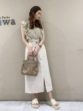 sumiさん（レディース・161cm）の夏コーディネート