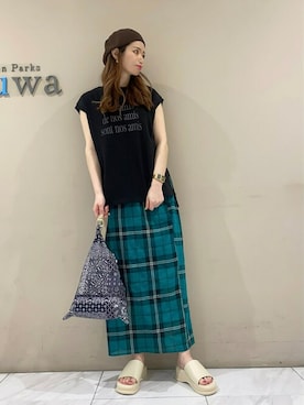 sumiさん（レディース・161cm）の夏コーディネート