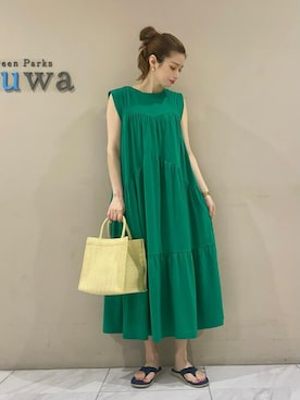 sumiさん（レディース・161cm）の夏コーディネート