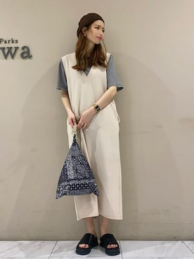 sumiさん（レディース・161cm）の夏コーディネート