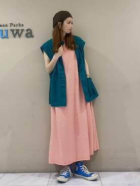 ボーダーワンピ の人気ファッションコーディネート Wear