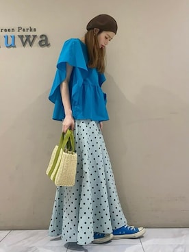 sumiさん（レディース・161cm）の夏コーディネート