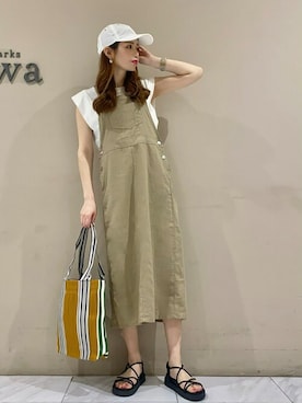 sumiさん（レディース・161cm）の夏コーディネート