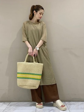 sumiさん（レディース・161cm）の夏コーディネート