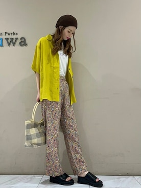 sumiさん（レディース・161cm）の夏コーディネート