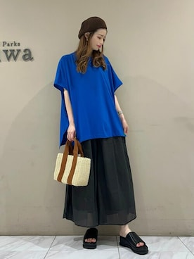 sumiさん（レディース・161cm）の夏コーディネート