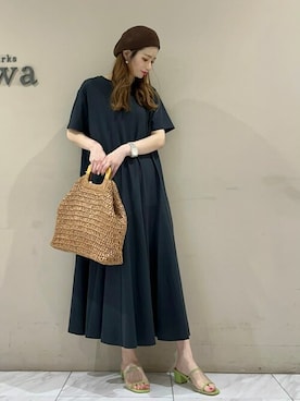 sumiさん（レディース・161cm）の夏コーディネート