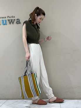 sumiさん（レディース・161cm）の夏コーディネート