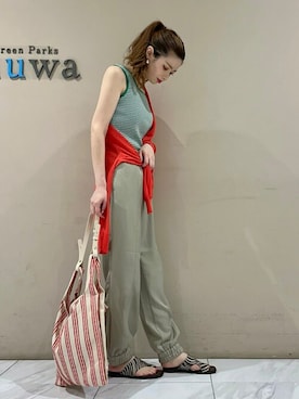 sumiさん(レディース・161cm)の夏コーディネート