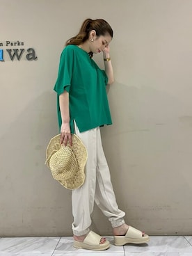 sumiさん（レディース・161cm）の夏コーディネート