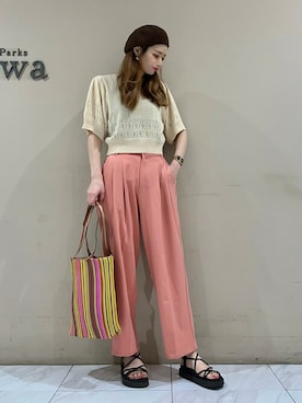 sumiさん（レディース・161cm）の夏コーディネート