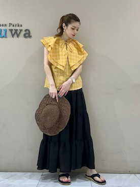 sumiさん（レディース・161cm）の夏コーディネート