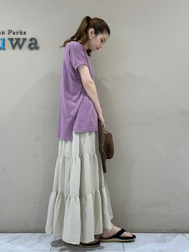 sumiさん（レディース・161cm）の夏コーディネート