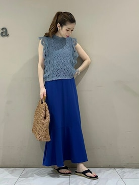 sumiさん（レディース・161cm）の夏コーディネート