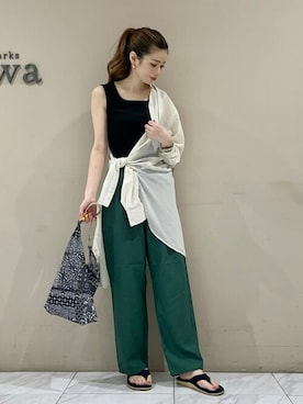 sumiさん（レディース・161cm）の夏コーディネート