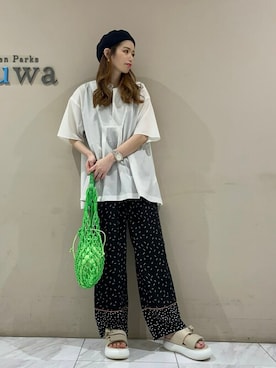 sumiさん(レディース・161cm)の夏コーディネート