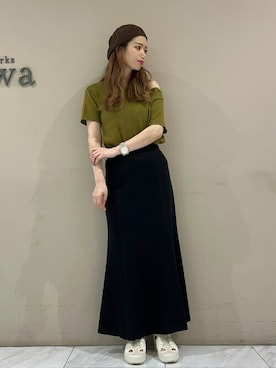 sumiさん（レディース・161cm）の夏コーディネート