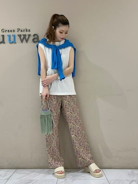 sumiさん（レディース・161cm）の夏コーディネート