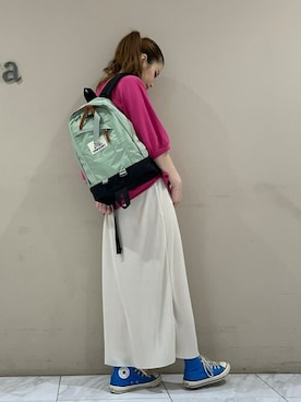 「GREGORY（グレゴリー）のアイテム」を使った、sumiさん（レディース・161cm）の夏コーディネート